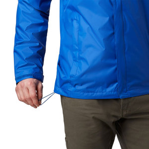 Suministro directo de fábrica Chaquetas de lluvia Softshell de alta calidad Cuello alto Material de nailon/poliéster Secado rápido Transpirable OEM Hombres - Product Image 6