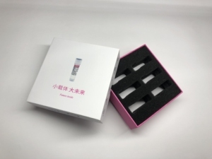 Caja de paquete de logotipo personalizado respetuoso con el medio ambiente de alta calidad, caja de regalo de lujo hecha en papel reciclado, billetera comercial, caja de accesorios cosméticos - Product Image 3