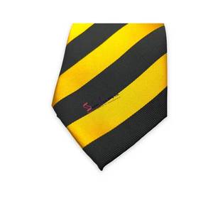 Corbata de Poliéster Tejido con Rayas para Hombre |   Corbata Clásica Formal para Negocios, Bodas y Oficina, Accesorio de Moda Elegante y Duradero, India - Product Image 4