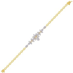 Nuevo diseño moderno, pulsera de diamantes a precio de mayorista, brazaletes elegantes y lujosos para mujer de proveedor indio. - Product Image 1