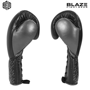 Custom Lace-Up Leather Fighting Boxing Glove for Training <b>Kickboxing</b> & MMA Punching Heavy <b>Bag</b> Workout Sparring Gloves - Product Image 5