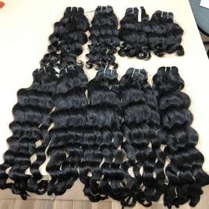 Extensions de ruban de tissage de cheveux humains vietnamiens ondulés à trame alignée cuticule vierge brute non transformée au prix de gros - Product Image 4