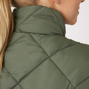 Gilet matelassé sans manches pour femme, coupe-vent léger, idéal pour l'équitation et les activités de plein air - Product Image 4