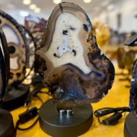 Lampes spéciales en agate Elegant Other Crystal Crafts Product