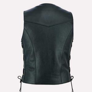 Gilet en cuir sans manches de haute qualité pour hommes, confortable, en toile, respirant, design tendance, vêtements décontractés d'hiver, nouveauté - Product Image 3