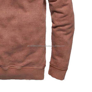 Logo personnalisé OEM & ODM Hommes Pull Solide Motif à Manches Longues Col Ras du Cou Hiver Hommes Vêtements Hoodies Sweatshirts Basics - Product Image 4