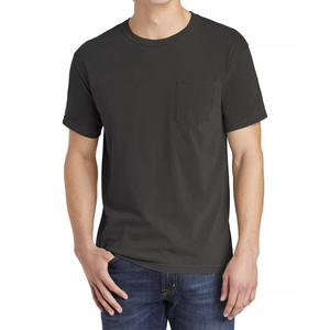 Camiseta de verano para hombre con logotipo bordado impreso personalizado de alta calidad, cómoda, transpirable, 100% de algodón, camisetas informales más vendidas - Product Image 6