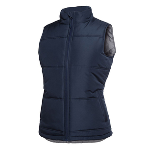 OEM Puffer Vest Women Lightweight Packable Sleeveless Bubble <b>Quilted</b> Zip Up Padded Warm Winter Outerwear Puffy Vests <b>Waistcoat</b> - Product Image 1