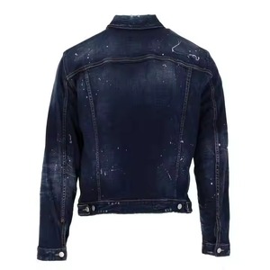 Nouvelle veste en jean personnalisée de haute qualité pour homme, modèle 2026, tendance et très vendue pour l'hiver - Product Image 2