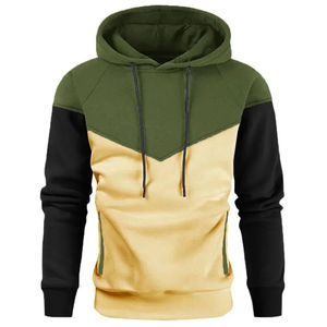 Capuche basique en coton à capuche manches longues grande texture Options de logo OEM pour l'hiver Options numériques pour la distribution en gros - Product Image 1