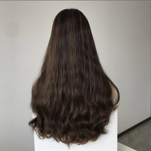 <span class=keywords><strong>Perruque</strong></span> en cheveux humains vierges certifiés casher pour femmes israéliennes, perruques en dentelle sans colle, perruques juives - Product Image 1