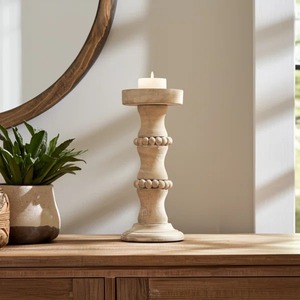 Minimalist Modern Metal <b>Candle</b> <b>Holder</b> Stylish Decorative Iron Table Stand Elegant Accent for Bedroom and Office Decor - Product Image 5