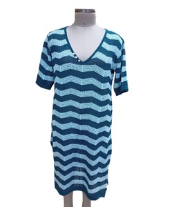 Plus Size Long <b>Sweater</b> Dress for Ladies Long Sleeve Striped <b>Sweater</b> for Plus Size Women Colourful Knitted <b>Sweaters</b> - Product Image 6