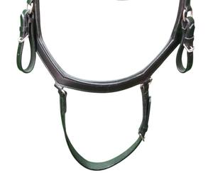 Bride faite à la main de haute qualité en cuir véritable réglable Durable abordable équipement d'équitation Tack Set - Product Image 5