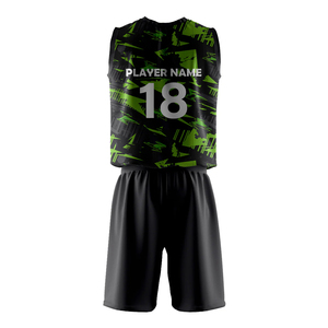 Uniformes de basket-ball personnalisés de haute qualité, respirants, imprimés, grandes tailles, vente en gros à bas prix - Product Image 2