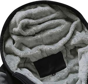 Sudadera Super Suave Sherpa Sudadera Con Bolsillo Gigante venta al por mayor de color personalizado de alta calidad para hombres y mujeres - Product Image 6