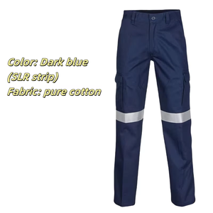 Uniforme de seguridad de alta visibilidad personalizado, camisa reflectante de algodón y poliéster, camisa de trabajo de manga larga, Material reflectante para seguridad - Product Image 5