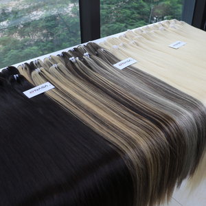 Precio de Fábrica Cabello Humano Virgen 100% de Alta Calidad 60cm a Granel de un Solo Donante Vietnamita, Cabello Súper Doble Estirado de la Empresa NASA - Product Image 1