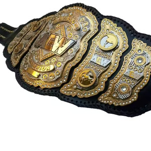 New England Patriots Championship Wrestling Belt Fútbol americano 2mm 4mm Fuente de alimentación manual WWE Championship Ronpex - Product Image 5