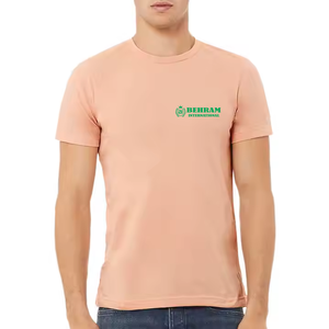 T-shirt court ample et décontracté pour homme 2025 en molleton polyester/coton de qualité supérieure, style été, écologique et à séchage rapide - Product Image 3