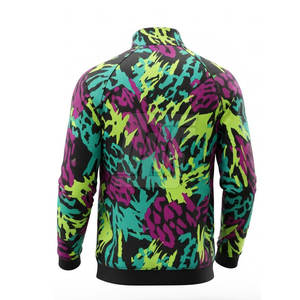 Veste à fermeture éclair sur le côté pour homme, sublimée, légère, moderne, pour la salle de sport, l'entraînement et les sports de plein air - Product Image 5