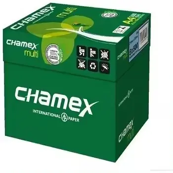 Chamex verde una copia della carta A4 80GSM