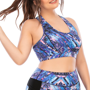 Ensemble de yoga deux pièces pour femmes, absorbant et respirant, leggings de fitness et haut de soutien-gorge pour les entraînements de gym - Product Image 5