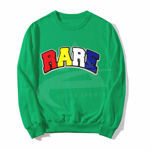 Sudadera de gran tamaño a la moda con bordado personalizado, jersey de manga larga para hombre, sudaderas sin capucha, Sudadera con cuello redondo - Product Image 2