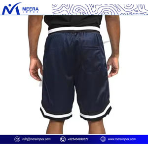 Short de gymnastique en maille de haute qualité imprimé au design personnalisé pour hommes Short de survêtement d'entraînement au basket-ball sublimé - Product Image 2