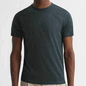 T-shirts en coton pour hommes, manches courtes, col rond, T-shirt Russell Athletic, T-shirts en coton basiques pour hommes - Product Image 1