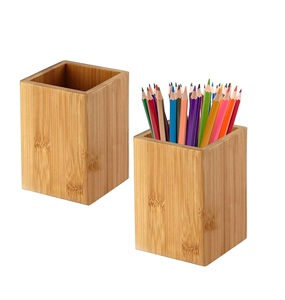 Pen Cup Holder 2 Pack Mangowood <b>Desk</b> Pencil Holder Stand Multi Purpose Use Pencil Cup pot <b>Desk</b> Accessories Desktop Organizer - Product Image 1