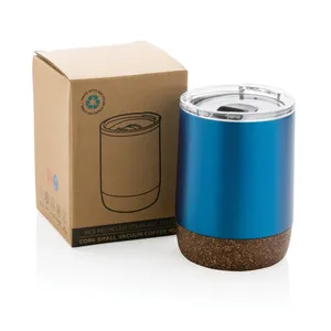 Taza Térmica Ecológica de Corcho y Acero Reciclado, Vaso de Acero Inoxidable - Product Image 5