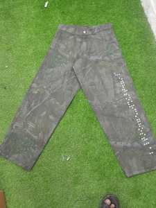 Pantalon de survêtement unisexe en coton pour l'été Patch brodé grande taille Poches cargo Pantalon de jogging moyen Nouveau design de tissu droit pour - Product Image 6