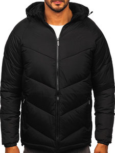 Chaqueta acolchada con estampado de burbujas para hombre, chaquetas acolchadas cálidas de invierno 2024 para hombre, chaqueta acolchada nueva personalizada OEM al por mayor - Product Image 4