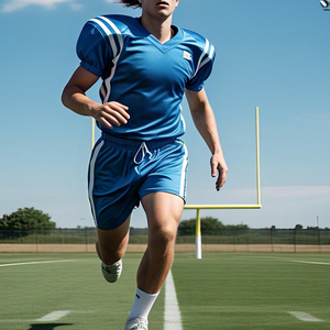 OEM 100% Polyester Short de Sport pour Homme Imprimé Sublimation Football Rugby Football & Running Sports pour Équipes - Product Image 3