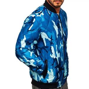 Venta al por mayor de chaqueta de los hombres de nuevo diseño de estilo Puffer personalizado chaqueta de bombardero para hombre logotipo personalizado ropa chaqueta de los hombres - Product Image 4