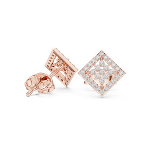 Pendientes de diamantes redondos de lujo IGI Certified Lab Grown Diamond Jewelry para mujeres Proveedor mayorista personalizado - Product Image 3