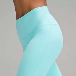 Women's High Waist Solid Cotton Bamboo Fiber <b>Legging</b> Seamless Stretchable Fabric Slim Fit Breathable Comfortable Stylish Sexy - Product Image 4