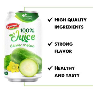 Jus de melon d'hiver 100% Jojonavi Échantillon gratuit 330ml Fabricant Grossiste Fournisseur Marque privée OEM ODM HALAL KOSHER ISO - Product Image 2