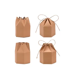 Boîte cadeau Emballage de fête de vacances Peau de bétail blanche noire Une variété de boîtes de bonbons colorées Support personnalisation - Product Image 1