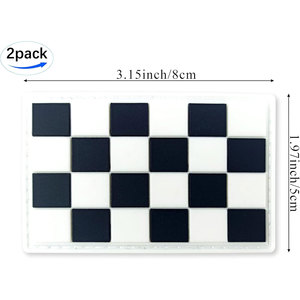 แผ่นปักผ้าเชนิลล์สำหรับเสื้อแจ็คเก็ต กระเป๋า หมวก ชุดยูนิฟอร์ม งานฝีมือ DIY พร้อมดีไซน์ที่ปรับแต่งได้และแบบเย็บติด - Product Image 2