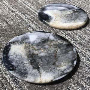 Ocean inspired <b>resin</b> coasters with crystal shine handmade <b>epoxy</b> mats ideal <b>for</b> coastal homes <b>table</b> decor and gifting sets - Product Image 6