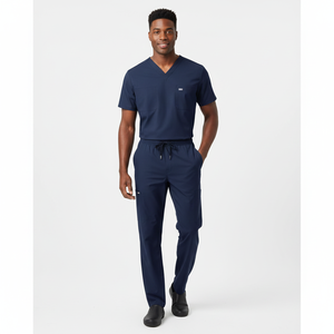 Conjuntos de Uniformes Médicos para Hombre, Tela Médica Suave y Transpirable, Ajuste Cómodo, Duradero, Perfecto para Médicos, Enfermeras, Clínica, Hospital - Product Image 3