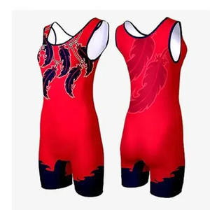 Camisetas de lucha de sublimación con logotipo personalizado de alta calidad, camisetas de lucha para jóvenes y medias de lucha para hombres, venta al por mayor 2026 - Product Image 2