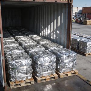 เศษลวดอะลูมิเนียม 6063 ความบริสุทธิ์สูง ชิ้นส่วนลวดอะลูมิเนียมสีเงาในห่ออัดสำหรับโรงหลอม - Product Image 3