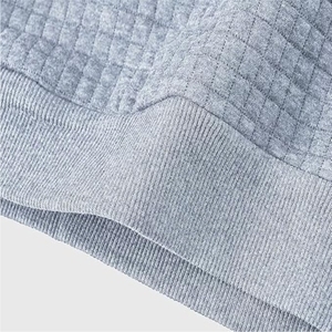 Sudadera con capucha de punto con estampado antiarrugas informal para hombre, bajo MOQ, mejor calidad, precio al por mayor, nuevo estilo - Product Image 2