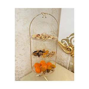 Solución Elegante de Exhibición de Mesa de Vidrio Japonés de Tres Capas, Apta para Alimentos, Hecha en Turquía - Product Image 4