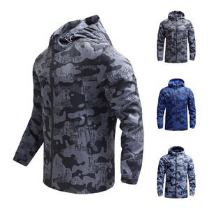 Veste Softshell Unisexe Légère et Imperméable en Toile Standard avec Fermeture Éclair 100% Polyester pour Randonnée et Activités de Plein Air, Modèle OEM Personnalisé 2026 - Product Image 2