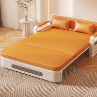 Canapé-lit pliable double pour salon, style nordique, moderne, double usage, extensible