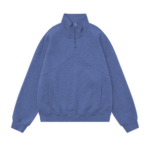 KIVOTECH Sweat-shirts à capuche personnalisés pour homme et unisexe, pull épais 100 % coton, molleton écologique, épaules tombantes - Product Image 4